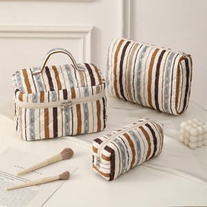 Đơn giản công suất lớn xách tay trang điểm túi cho các chuyến đi kinh doanh đồ dùng cá nhân Túi cho cô gái ba mảnh lưu trữ túi thiết lập - Product Image 3