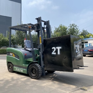 China's New Electric <strong>Forklift</strong> with a 2-ton Load Capacity Built-in Battery, Suitable for <strong>Loading</strong> and <strong>Unloading</strong> Operations - Product Image 1