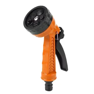 Winslow & Ross 5-function plastic water shower spray gun nozzle for hose garden water sprayer gun