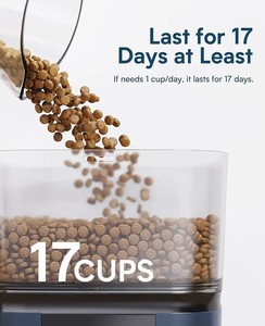 Mới Đến Tuya Ứng Dụng Con Chó Thông Minh Trung Chuyển Thời Gian Thiết Đặt Thức Ăn Vật Nuôi Thép Không Gỉ Bát Mèo Trung Chuyển Với Ghi Âm Giọng Nói Máy Ảnh - Product Image 6