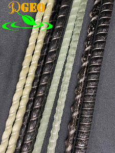 GFRP <strong>Fiberglass</strong> <strong>Rebar</strong> Plastic Building Material for Reinforcement Durable <strong>Fiberglass</strong> Rod for Construction - Product Image 2
