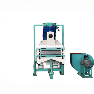 เครื่องแยกหินออกจากเมล็ดพืชสำหรับการแปรรูปในฟาร์ม เครื่องกรองลมแยกหินสำหรับทำความสะอาดข้าวสาลี ข้าวโพด และถั่วเหลือง - Product Image 1