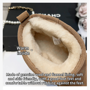 Stivali da <span class=keywords><strong>neve</strong></span> classici da <span class=keywords><strong>donna</strong></span> con Logo Designer stivali da lavoro Ultra Mini da uomo stivaletti invernali <span class=keywords><strong>scarpe</strong></span> pantofola - Product Image 3
