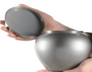 Pet Cremation Urn Paw Print Design Metal <b>Ashes</b> Urn Memorial <b>Keepsake</b> Funeral Urn <b>for</b> Dogs Cats Modern Decorative Urn - Product Image 3