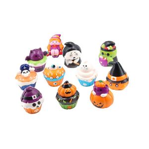 Jouet anti-stress en mousse PU à rebond lent, motif fantôme sans visage ou citrouille, personnalisable, couleur au choix – Nouveauté Halloween, vente chaude - Product Image 1
