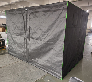 10x10 Growzelt 300x300x200cm Growraum Hochreflektierendes 600D Mylar Hydroponisches Indoor-Pflanzenzelt Extra Großes Gewächshaus <span class=keywords><strong>Growbox</strong></span> - Product Image 2