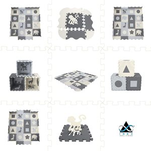<span class=keywords><strong>Tapis</strong></span> de <span class=keywords><strong>jeu</strong></span> en mousse EVA pour enfants, Puzzle, clôture rampante, doux - Product Image 3