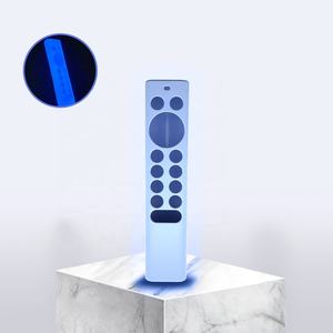 เคสซิลิโคนกันลื่นสำหรับรีโมทคอนโทรลทีวี ใช้สำหรับ <span class=keywords><strong>NVIDIA</strong></span> <span class=keywords><strong>Shield</strong></span> <span class=keywords><strong>TV</strong></span> Pro/4K HDR - Product Image 3