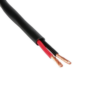 16AWG Câble LED basse tension 2 conducteurs dans le mur/dans la terre PVC chemisé CCA/CU Fil de haut-parleur Câble électrique 16/2 noir en bobine - Product Image 3
