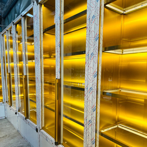 <span class=keywords><strong>Cave</strong></span> à <span class=keywords><strong>vin</strong></span> en acier inoxydable de grande capacité pour whisky et <span class=keywords><strong>spiritueux</strong></span>, meuble de maison pour le salon et la salle à manger, présentation et stockage - Product Image 6