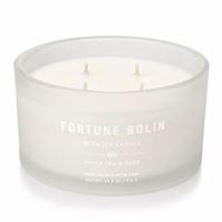 Bougie parfumée artisanale en verre à la cire de soja de haute qualité pour la décoration romantique de la maison, idéale pour les occasions spéciales et Noël
