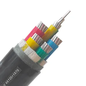 3 Core 25mm2 Aluminum/Copper Conductor Medium Voltage XLPE/PVC Insulated Armoured Power Cable