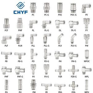 Raccordo Pneumatico a Innesto Rapido in Ottone Resistente alla Corrosione Serie <span class=keywords><strong>TKC</strong></span> per Tubi dell'Aria - Product Image 3