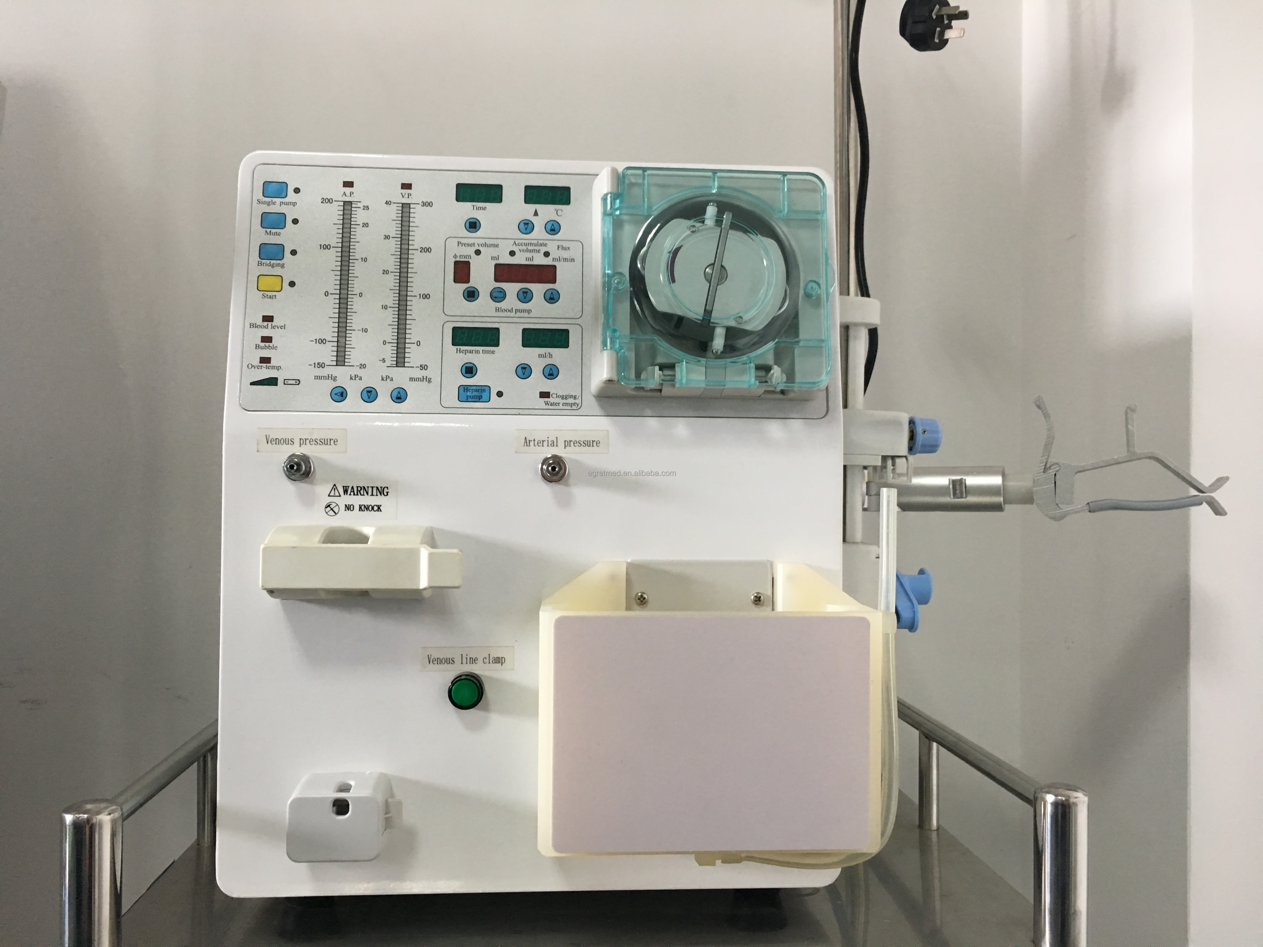 Máquina de Hemoperfusión Portátil Médica Máquina de Diálisis