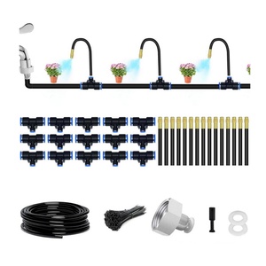 ระบบฉีดน้ำทองแดงสำหรับสวน ยี่ห้อ Garden Yard พร้อมหัวฉีดพ่นหมอกแบบโค้งงอได้ 360 องศา ชุดระบบน้ำหยดสำหรับสวน - Product Image 2