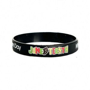 Bracelet en silicone Happy June Freedom pour la fête de la fête nationale - Product Image 2