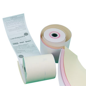 Vente en gros de papier NCR Rouleau de papier thermique 2 plis autocopiant continu pour cartes de crédit - Product Image 6