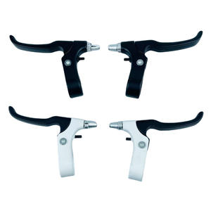 Leviers de frein de vélo Qt-564-9, noir et blanc, support de guidon ergonomique en alliage d'aluminium pour accessoires de vélo de montagne - Product Image 3