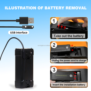 <span class=keywords><strong>Douche</strong></span> portable d'aventure grande capacité avec chauffage <span class=keywords><strong>solaire</strong></span> et chargement USB pour diverses situations en extérieur - Product Image 4