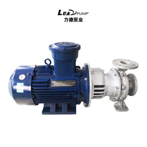 Bomba Lea de Acero Inoxidable con Accionamiento Magnético, Bomba Centrífuga de 1 Etapa, Bomba Horizontal para Tuberías de Alta Presión 1.6mpa - Product Image 1