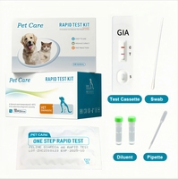 GIA Ag Test Pet Animal Giardia Antigen Canine Cassette Kit d'inspection de test rapide pour chiens et chats