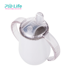 PYD Life 10oz 300ml tasse Thermos isolée en acier inoxydable avec <span class=keywords><strong>bec</strong></span> <span class=keywords><strong>verseur</strong></span> en argent pour bébé - Product Image 4