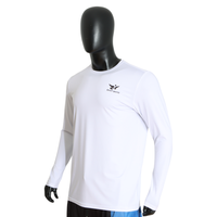 Chemises de pêche à manches longues personnalisées avec logo, séchage rapide, UPF 50, imperméables, avec protection UV, vêtements de pêche OEM ODM