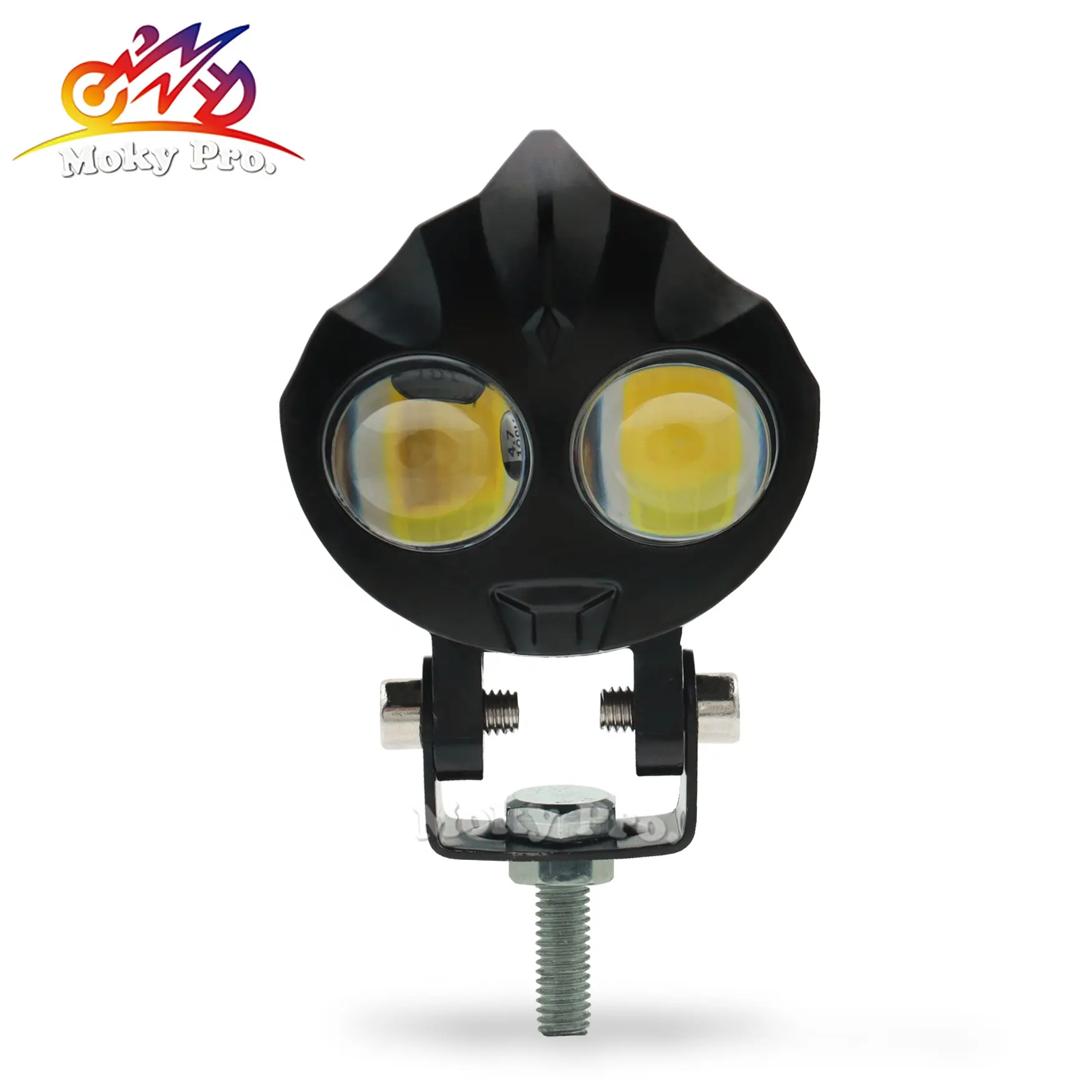 Lampu Sorot sepeda motor warna ganda, lampu led tambahan berkendara sepeda motor