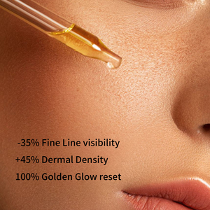 Aceite Facial de <span class=keywords><strong>Retinol</strong></span> y Escualano Antienvejecimiento, Reparación Celular, Reparación de Arrugas, Gotero de 30 ml, Marca Privada OEM - Product Image 3