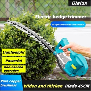 Olelon Powerful Cheaper Dual Blade String <strong>Trimmer</strong> with Wholesale Price Bush Cutter Machine for Garden <strong>Bud</strong> <strong>Trimmer</strong> with Person - Product Image 6