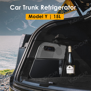 VJOYCAR Tesla modello Y bagagliaio 15L <span class=keywords><strong>auto</strong></span> <span class=keywords><strong>frigorifero</strong></span> grande capacità <span class=keywords><strong>12V</strong></span> 16V moto compressore accessori di raffreddamento <span class=keywords><strong>per</strong></span> alimenti - Product Image 2
