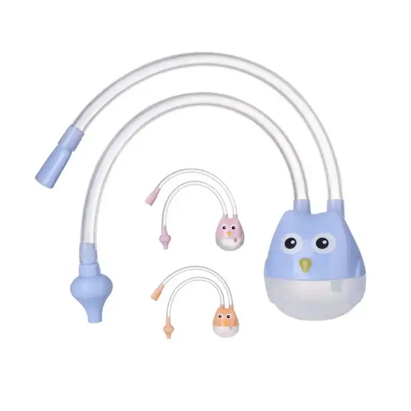 J112 Amazon Offre Spéciale aspirateur nasal manuel pour bébé en Silicone de qualité alimentaire produits de nettoyage pour bébé aspirateur nasal manuel pour bébé