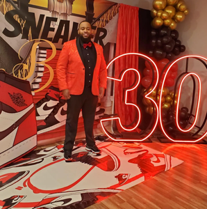 أرقام إطار مضيئة علامة نيون ليد Marquee لديكور مخصص - Product Image 3