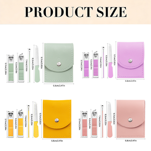 Coffret Cadeau Complet en Acier Inoxydable pour Hommes et Femmes – Kit de Voyage Manucure et Pédicure Complet - Product Image 4