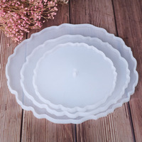 Ys Drielaagse Taartvorm Diy Harsplaat Siliconen Onderzetter Mal Fruittafel Opslag Decoratieve Ornamenten Beugel Gereedschap