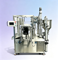 Machine automatique de remplissage et de bouchage de sachets à bec verseur pour le miel, le jus, le lait, l'eau, l'emballage Doypack