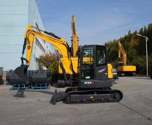 Excavatrice à bras court Shantui SE58SR, mini-pelle de 6 tonnes, moteur Yanmar, excavatrice compacte à rotation rapide, prête pour l'exportation, idéale pour la construction urbaine - Product Image 4