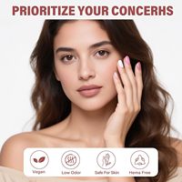 Kit de vernis à ongles professionnel 15 ml avec logo personnalisé, 60 couleurs, gel UV, vernis permanent, fournitures pour ongles, étiquette privée