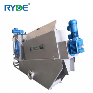 Presse à vis multi-disques RYDE en acier inoxydable, mini-presse de déshydratation de boues avec garantie d'un an et moteur - Product Image 2