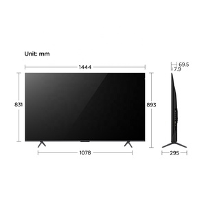 ทีวีสมาร์ททีวี EU Google Android ขนาด 50 นิ้ว 55 นิ้ว 65 นิ้ว 85 นิ้ว 4K UHD QLED Mini LED รุ่น C655 ซีรีส์ 144Hz สำหรับเล่นเกมส์ พร้อมหน่วยความจำ 3+32GB รองรับ WiFi - Product Image 6