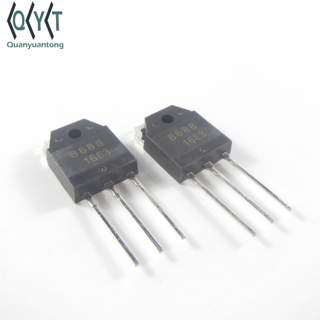 Low Cost TO-3P PNP Power Transistor 2SB688 B688 ( 2SD718 D718 )