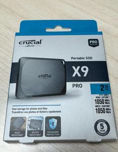 Внешний твердотельный накопитель PSSD X9 Pro X9 1 ТБ/2 ТБ, SATA 3.0, из алюминиевого сплава, беспроводной, портативный USB SSD для ноутбуков, ударопрочный, пылезащитный, Crucial - Product Image 3