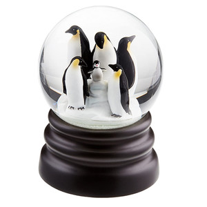 Musicale Globo di Neve Adorabile Penguins Gioca Let It Snow - Product Image 1