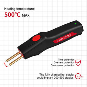 Machine à souder le plastique Batterie au lithium rechargeable Agrafeuse à chaud avec boîte <span class=keywords><strong>de</strong></span> rangement pour kit <span class=keywords><strong>de</strong></span> <span class=keywords><strong>réparation</strong></span> <span class=keywords><strong>de</strong></span> <span class=keywords><strong>pare</strong></span>-chocs Soudeur plastique - Product Image 2