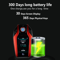 Pour BMW Style sans fil confort clé d'accès entrée universelle modifiée Smart Remote LCD Key avec multi-langue