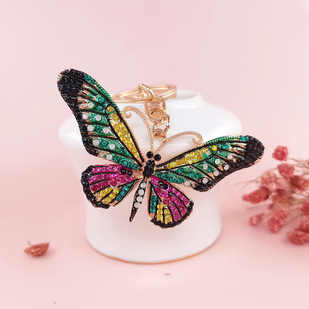 Kaichen Butterfly Rhinestone Brooch - Colorful Jewelry Gift For Women With Exquisite Packaging