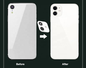 ใหม่มาถึงวินาทีเปลี่ยนกล้องสำหรับ iPhone x XS <span class=keywords><strong>เปลี่ยน</strong></span> 11 Pro โลหะกล้องเลน<span class=keywords><strong>ส</strong></span>์ Protector - Product Image 5