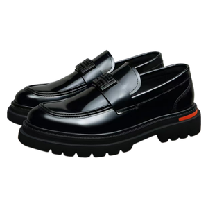 Chaussures habillées classiques en cuir pour hommes, style Oxford, confortables pour le bureau et les réunions d'affaires - Product Image 2