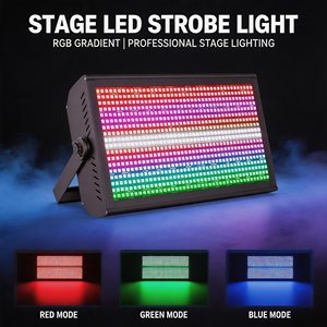 Projecteur LED Stroboscopique 200W RGB 3-en-1 avec Cartographie de Pixels DMX512 - Éclairage Scénique Professionnel Atomic Strobe pour Discothèque, DJ, Fête, Spectacle - Product Image 3