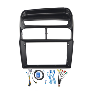 Meihua bingkai Stereo mobil 9 inci, bingkai Stereo mobil untuk 2007-2012 Fiat Linea LHD Radio Universal plastik <span class=keywords><strong>Audio</strong></span> Video Fascia Panel Trim <span class=keywords><strong>Kit</strong></span> bingkai Mobil - Product Image 1